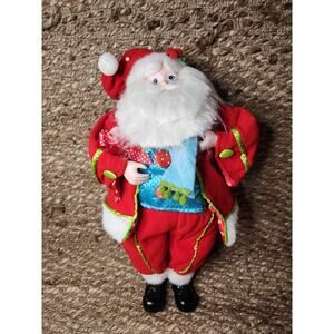 Vintage Santa Claus Whimsical Table Top Figure Decoration 19" Christmas Holiday